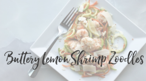 Shrimp zoodles