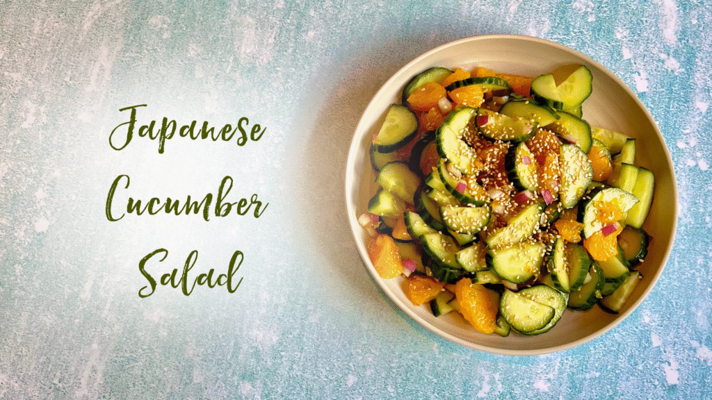 Recipe: Japanese Cucumber Salad