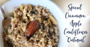 Apple Cauliflower Oatmeal