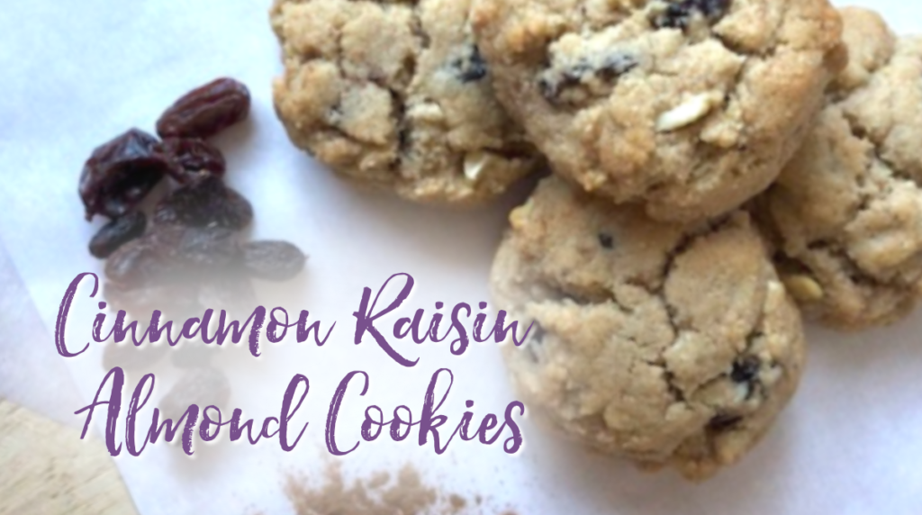 Recipe: Cinnamon Raisin Almond Cookies