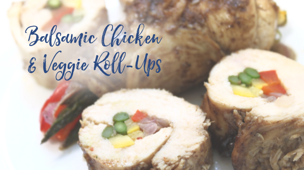 Recipe: Balsamic Chicken Roll-Ups