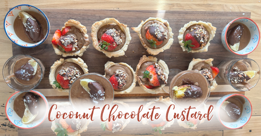 Recipe: Coconut Chocolate Custard